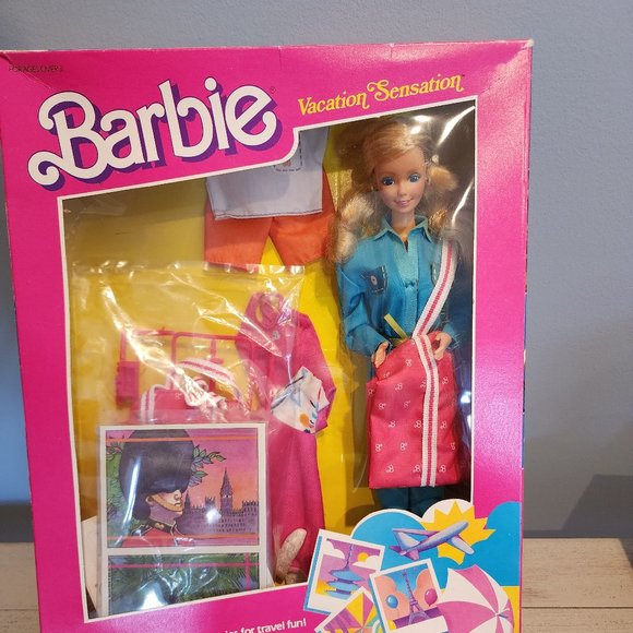Vintage 1986 Vacation Sensation Barbie NIB